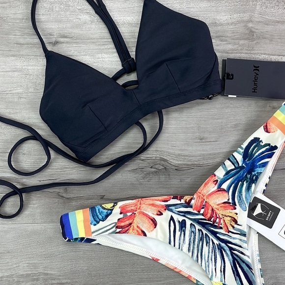 ☀️HURLEY☀️ RIP CURL☀️ SAYULITA SKIMPY PANT BIKINI SET - Picture 5 of 12